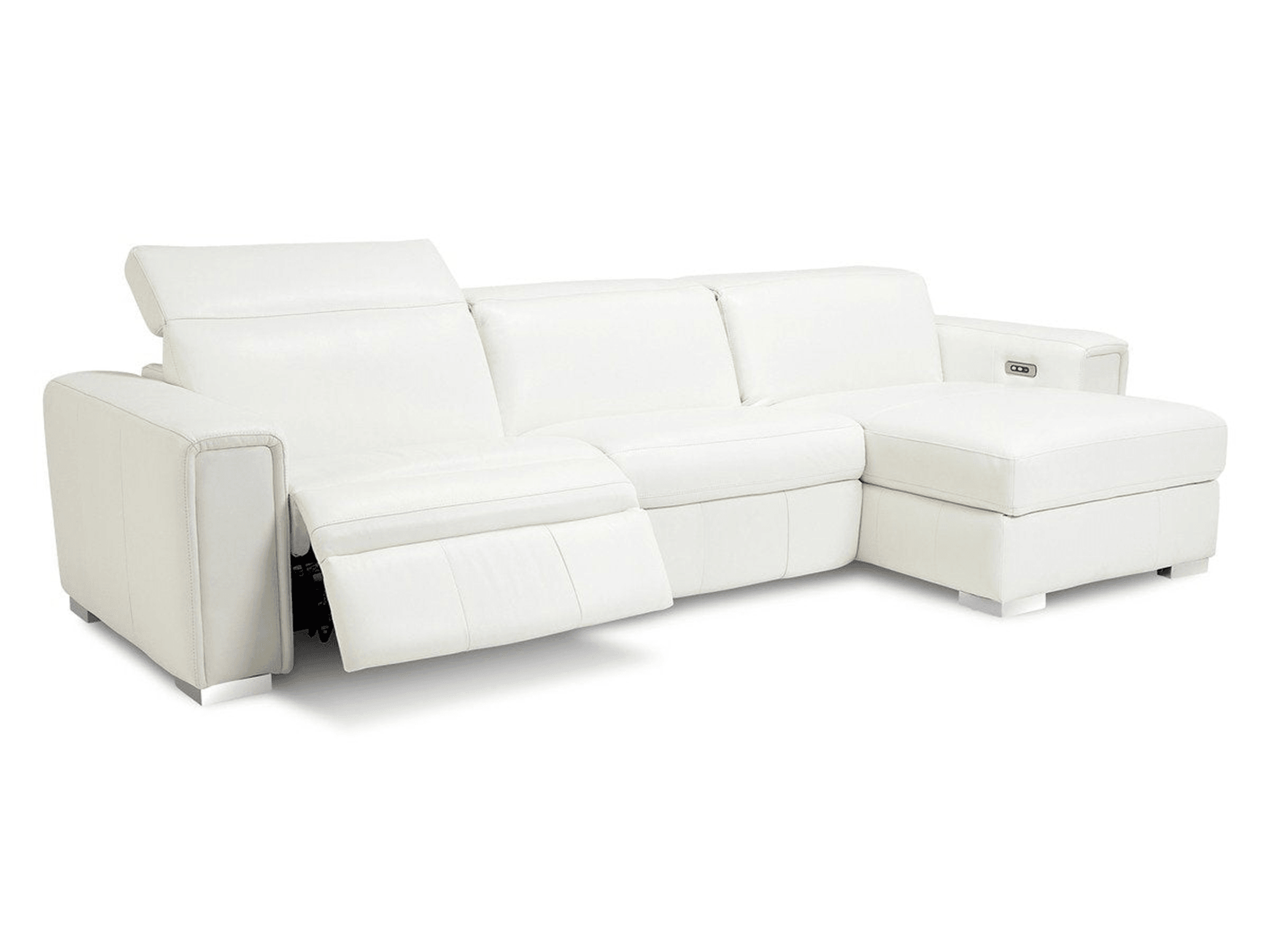 TITAN SOFA w/ TWO RECLINERS+ console SPECIAL ORDER - Euro Living Furniture